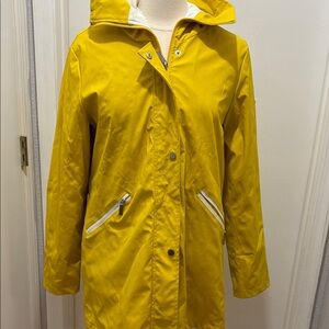 French Connection Bright Yellow Utility Jacket